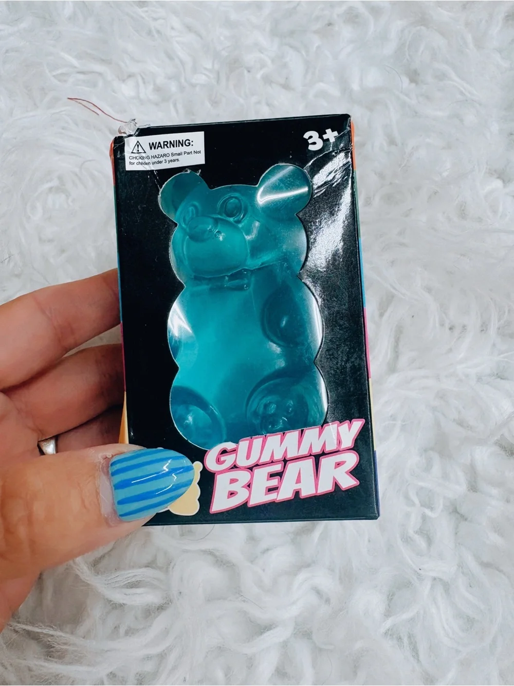 Gummy Bear Blue squishy
